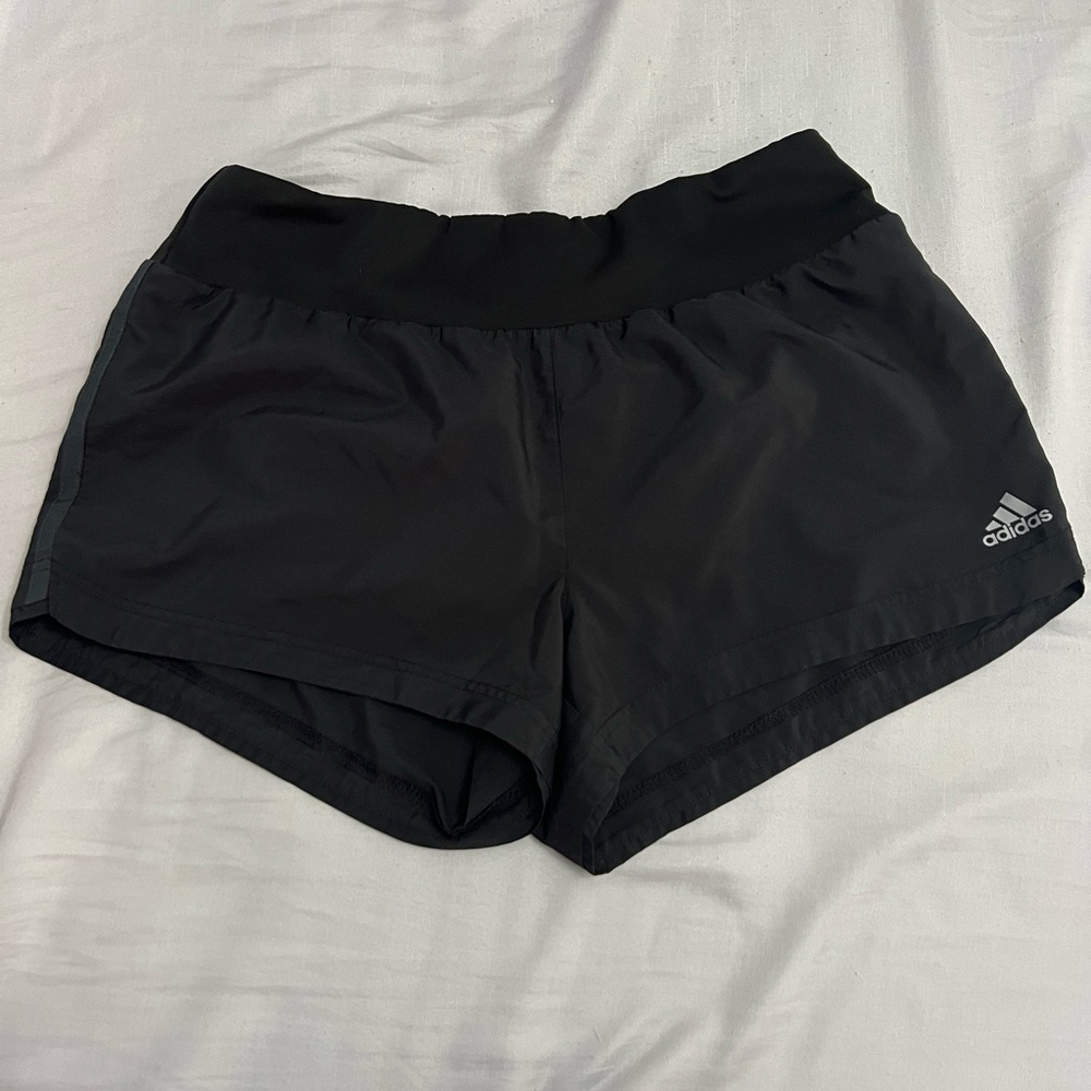 Women’s adidas running shorts, size medium